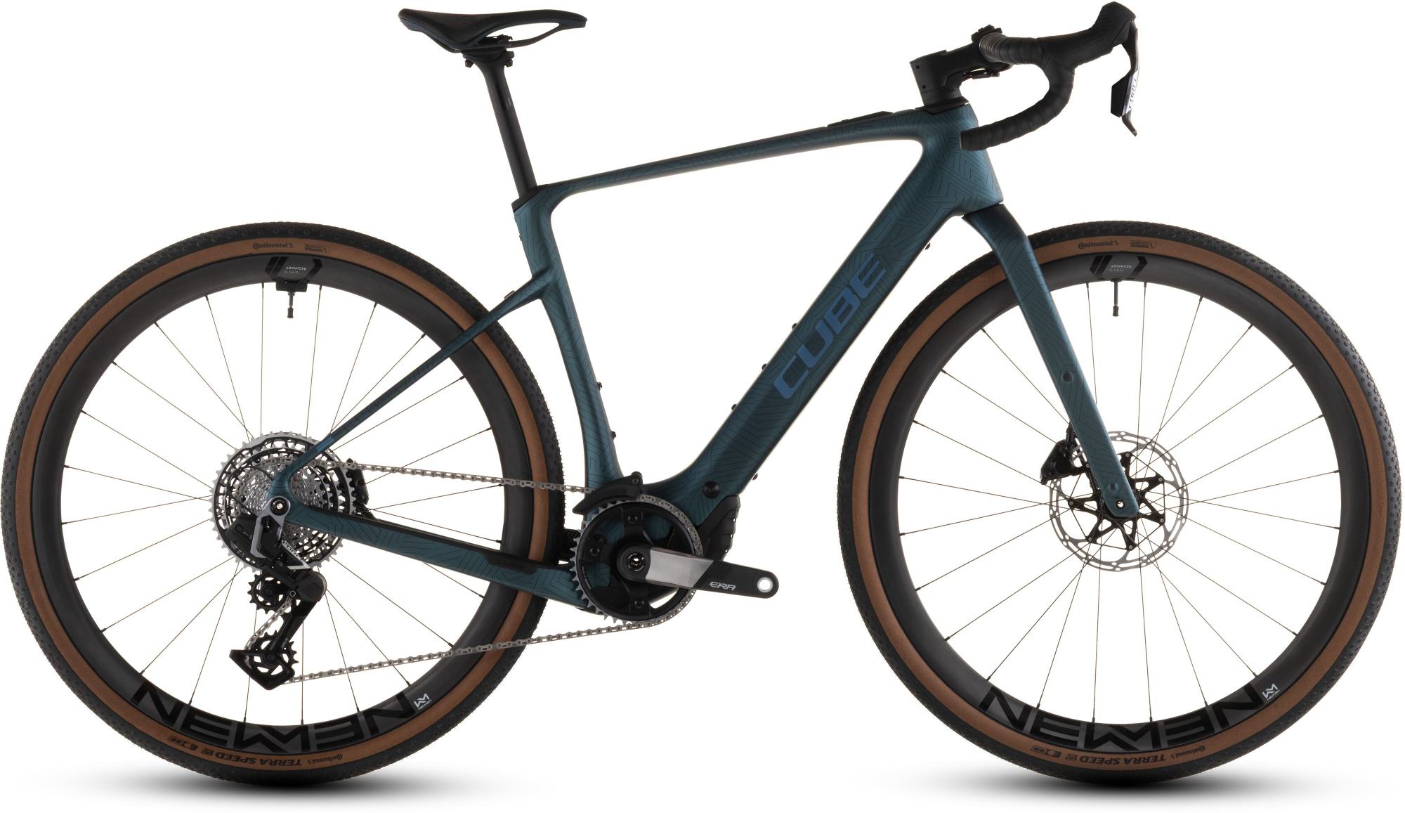 CUBE NUROAD HYBRID C:62 SLT 400X ROYALGREEN/CRISSCROSS