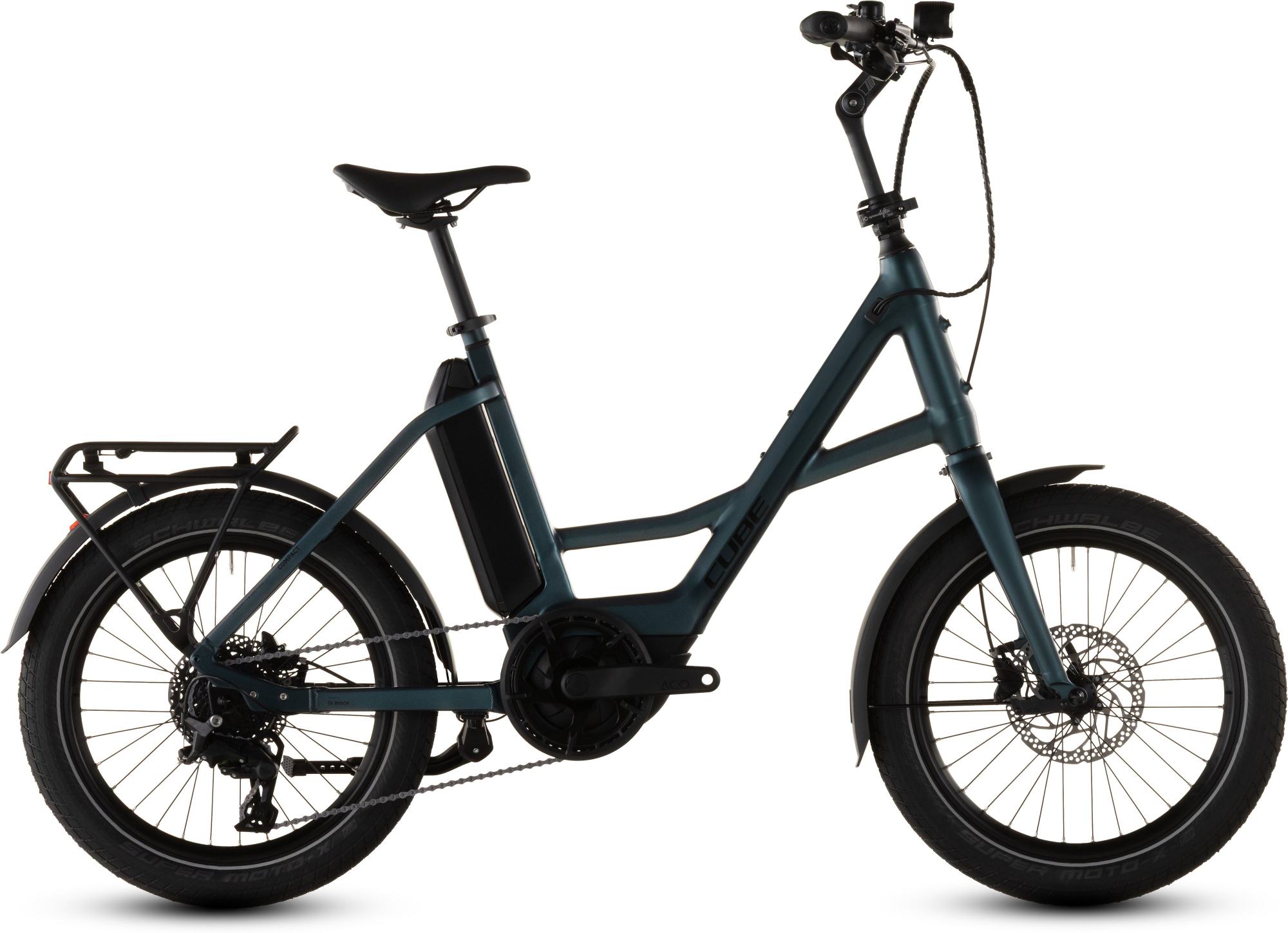 CUBE COMPACT HYBRID 545 ROYALGREEN/BLACK