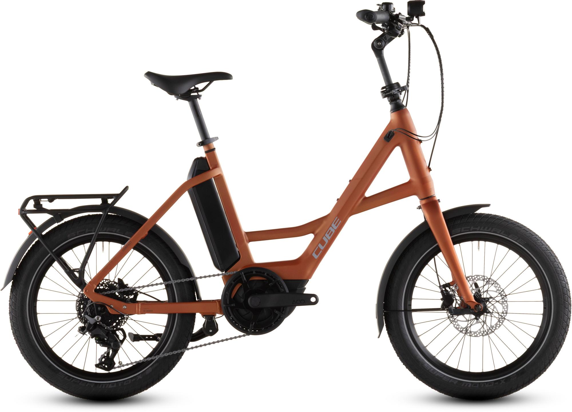 CUBE COMPACT HYBRID 545 RUSTORANGE/REFLEX