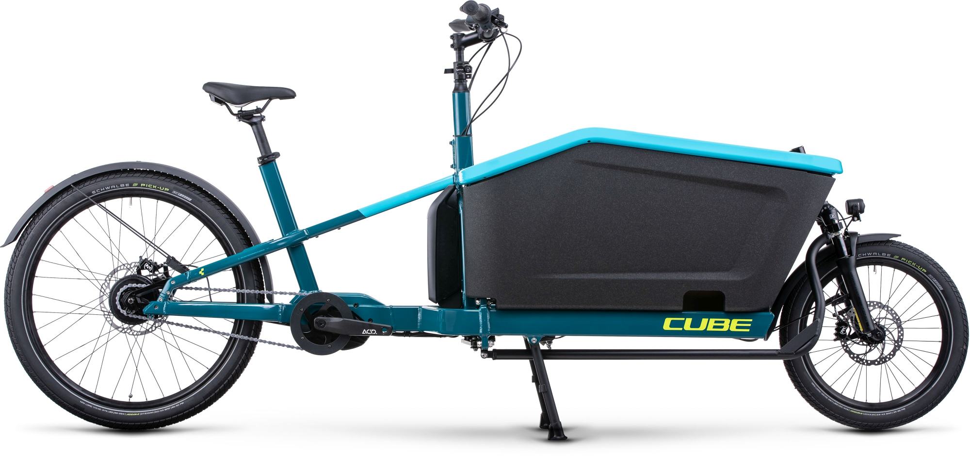 CUBE CARGO HYBRID 500 BLUE/LIME