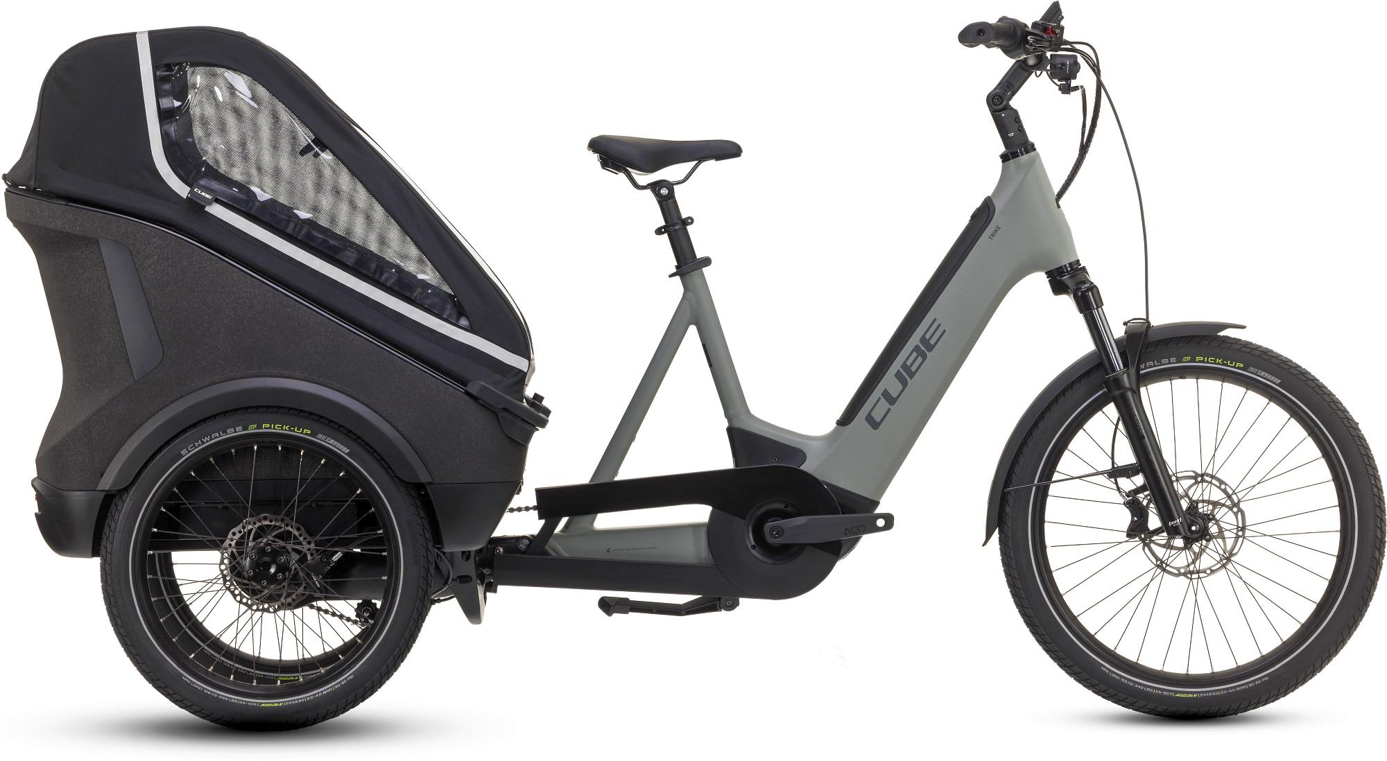 CUBE TRIKE FAMILY HYBRID 750 SWAMPGREY/REFLEX