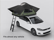 The new TentBox Lite being shown on top of a range of vehicles [autoplay]