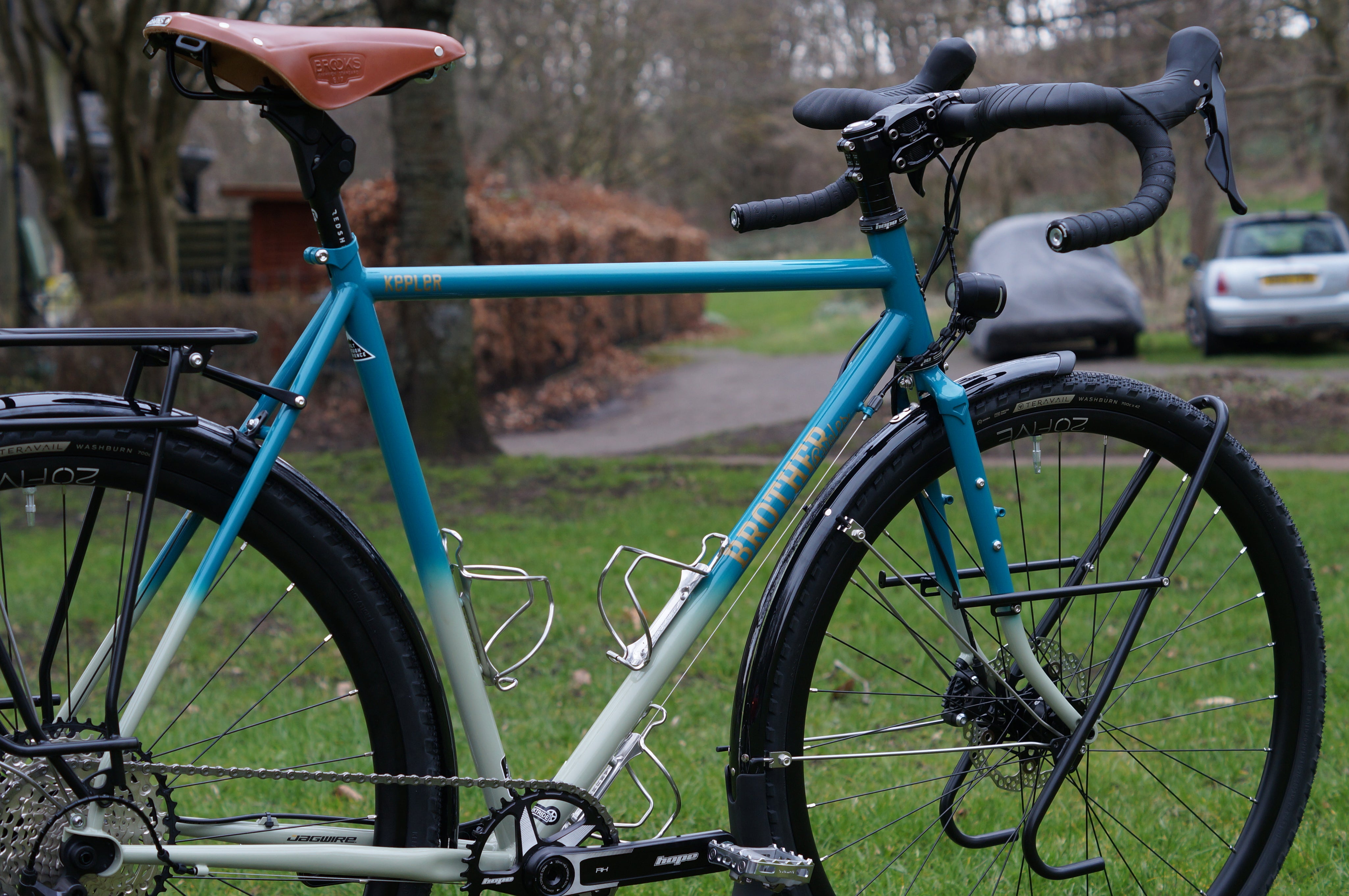 Brother Kepler World Touring Bike 2024 - Complete Shop Stock Build