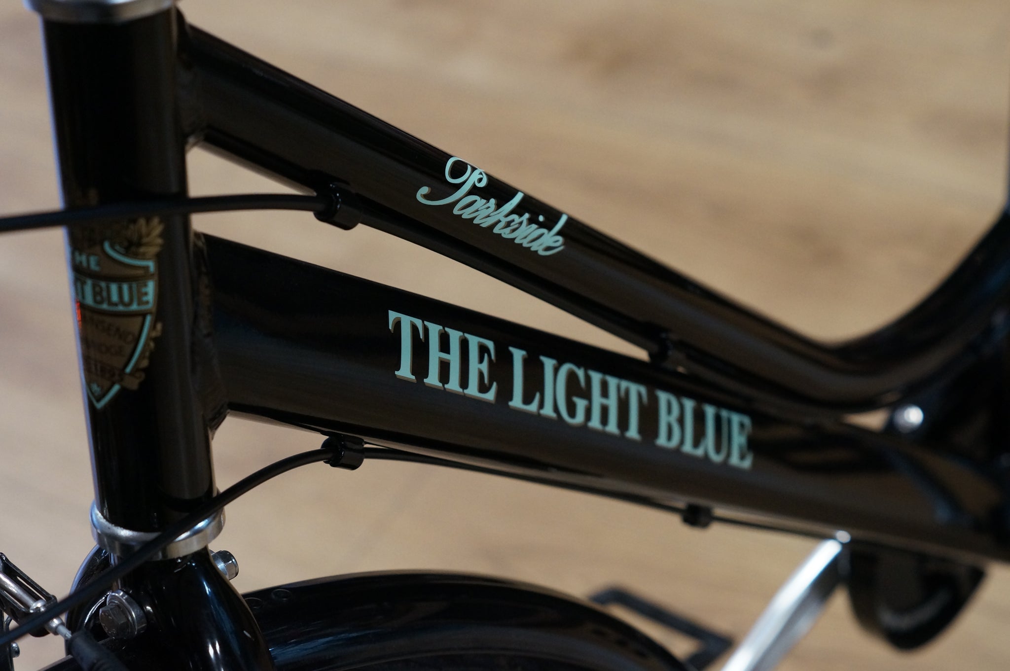 The Light Blue Hybrid Bike - Large