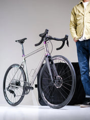 Frameset - Gloria Titanium All World - Brushed Finish