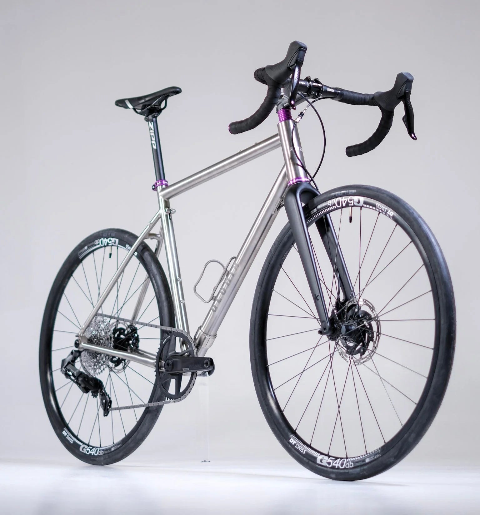 Frameset - Gloria Titanium All World - Brushed Finish