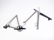Frameset - Gloria Titanium All World - Brushed Finish