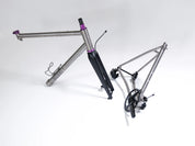 Frameset - Gloria Titanium All World - Brushed Finish
