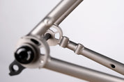 Frameset - Gloria Titanium All Road - Sand Blasted Finish - Non Integrated Carbon Fork