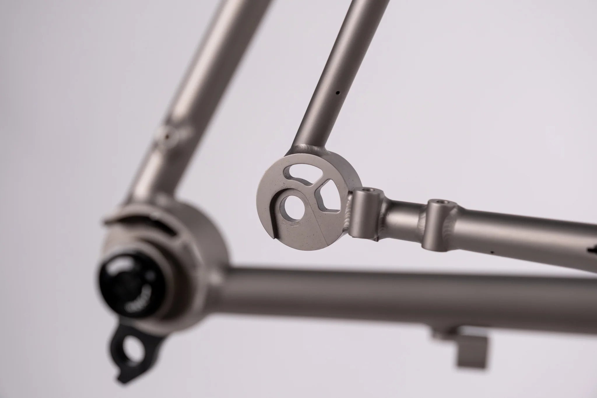 Frame - Gloria Titanium All Road - Anodised Frame Finish