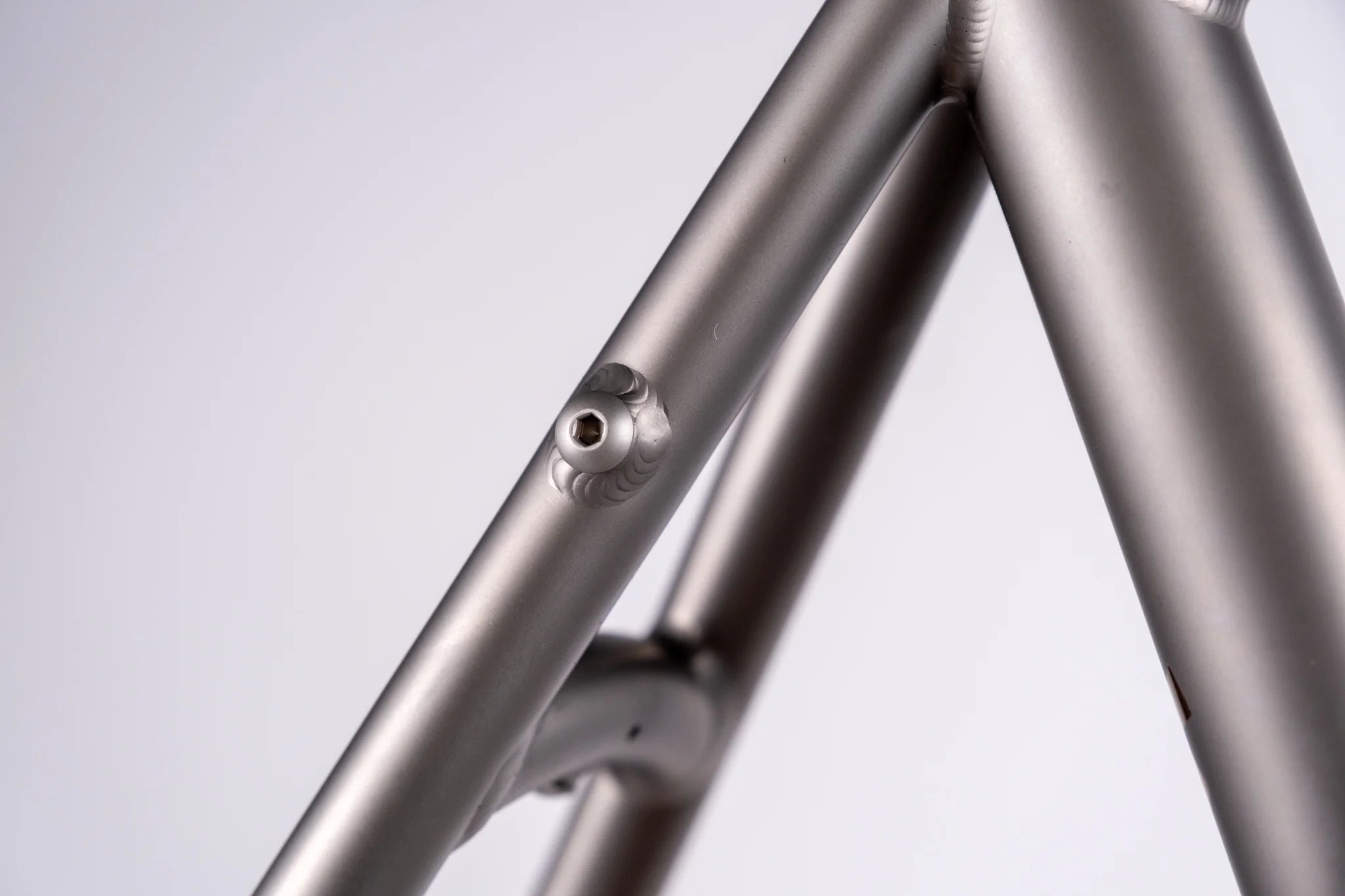 Frame - Gloria Titanium All Road - Anodised Frame Finish