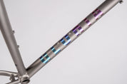 Frame - Gloria Titanium All Road - Anodised Frame Finish
