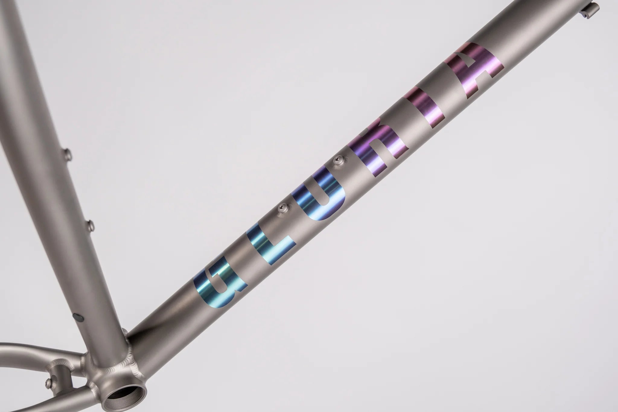 Frame - Gloria Titanium All Road - Anodised Frame Finish