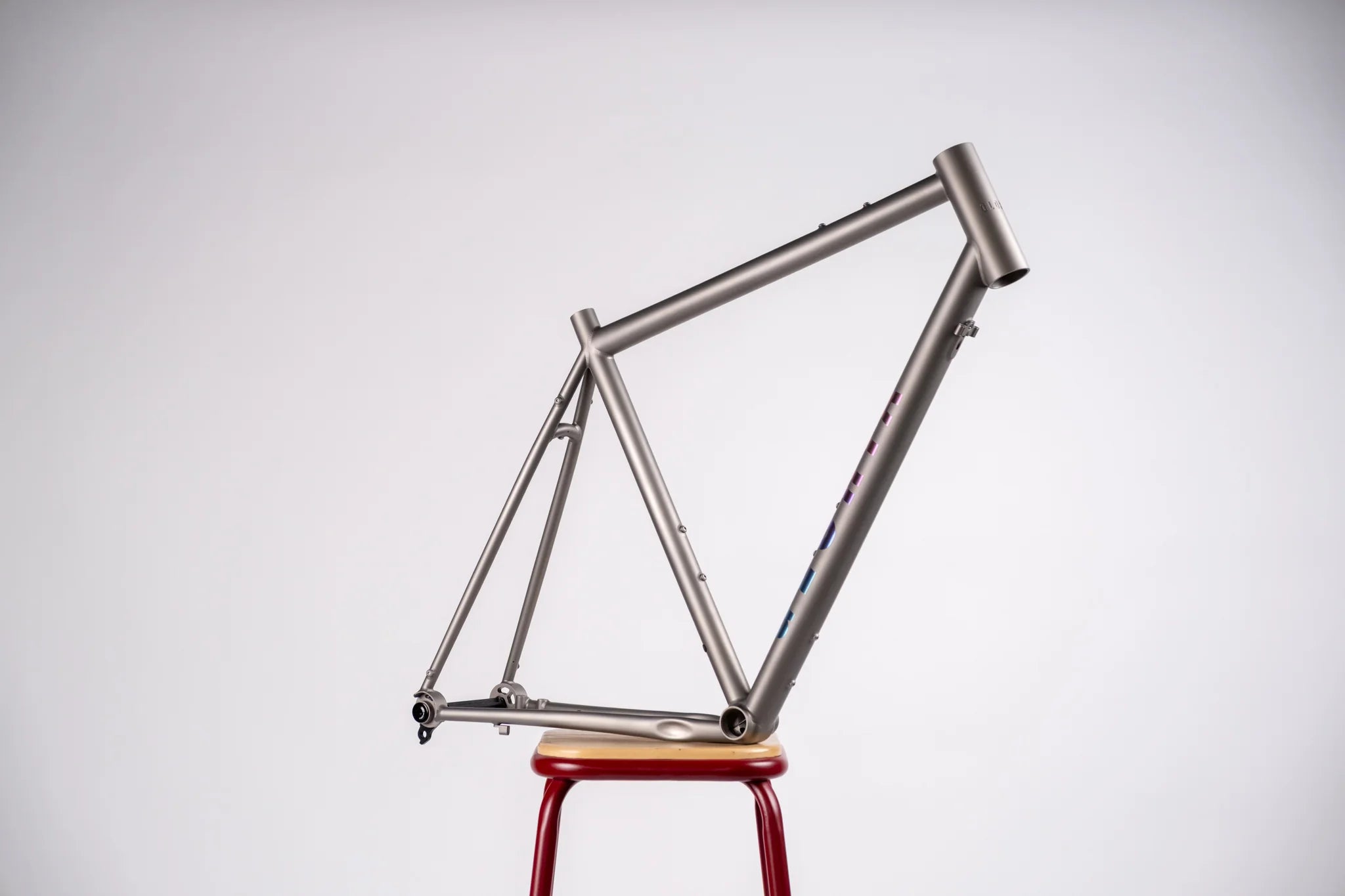 Frame - Gloria Titanium All Road - Anodised Frame Finish
