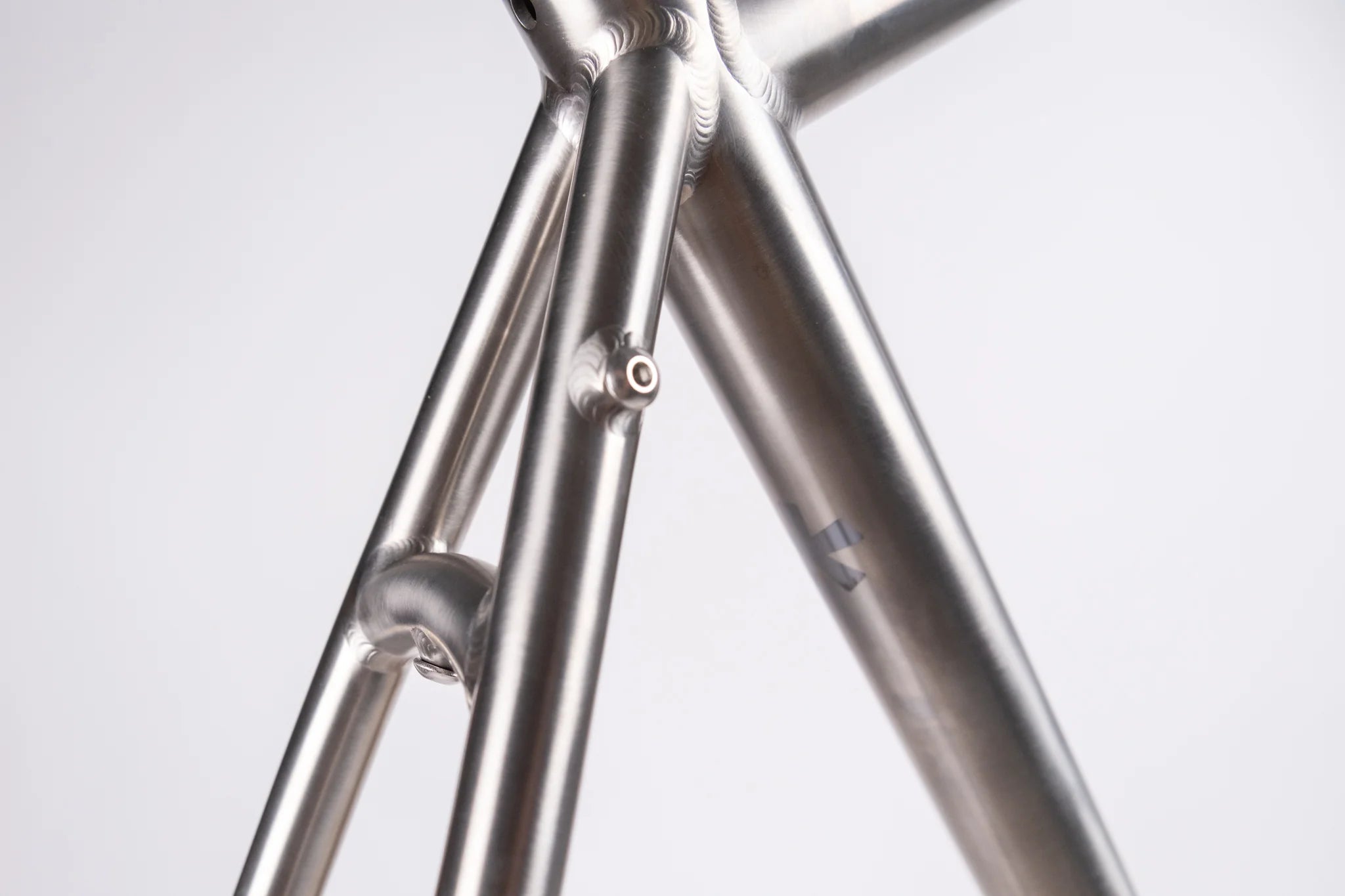 Frame - Gloria Titanium All Road - Brushed Frame Finish