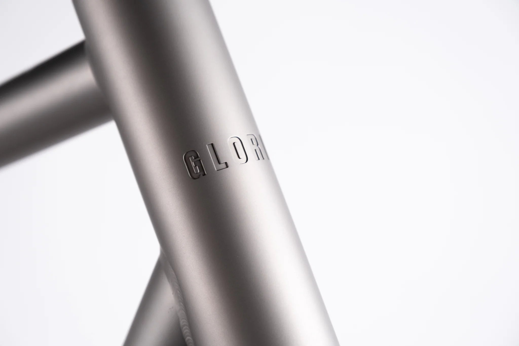 Frameset - Gloria Titanium All Road - Sand Blasted Finish - Non Integrated Carbon Fork