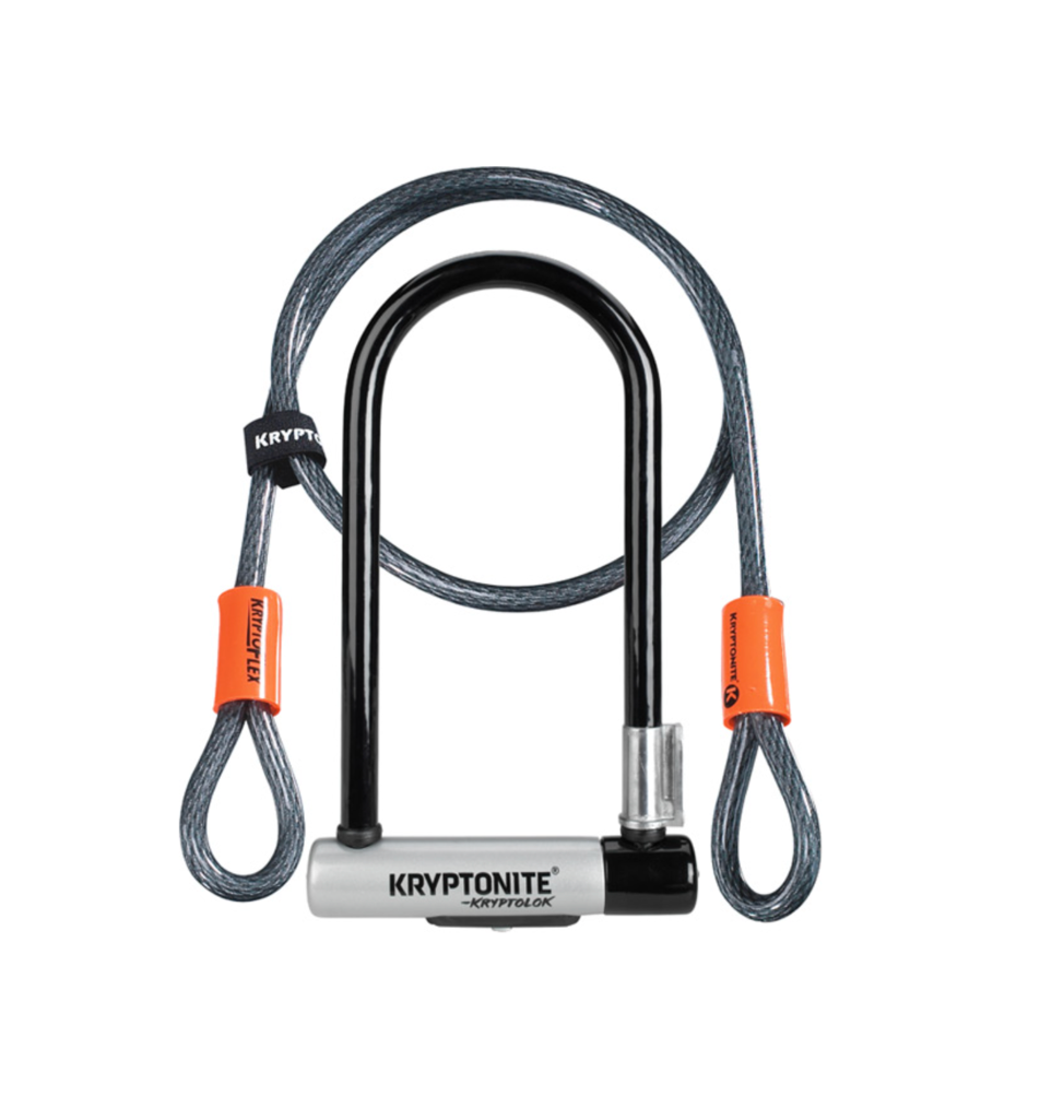Hire Kryptolok Standard U-Lock & 4 foot Kryptoflex cable