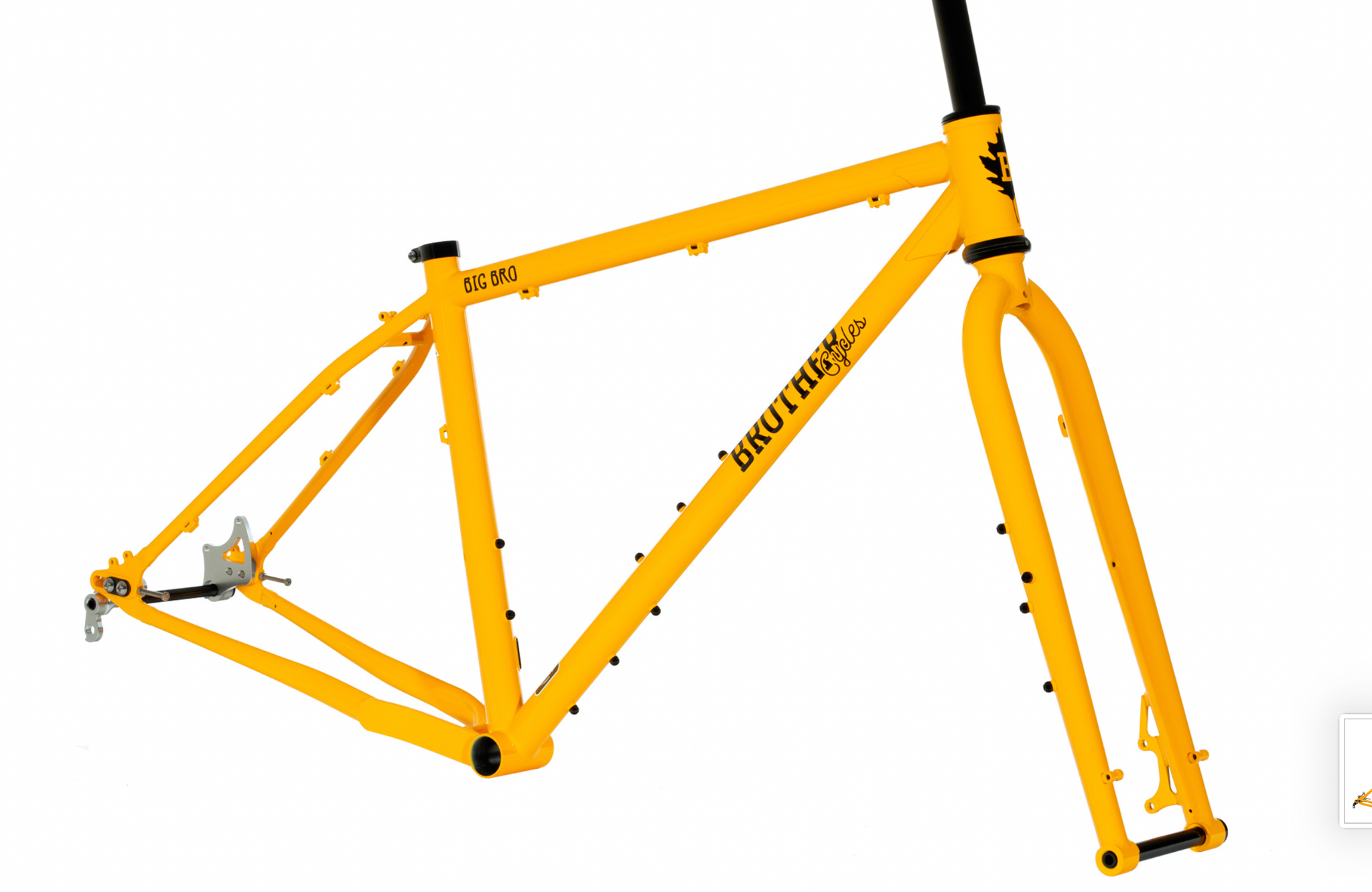 Brother Cycles Big Bro Frameset - Yellow