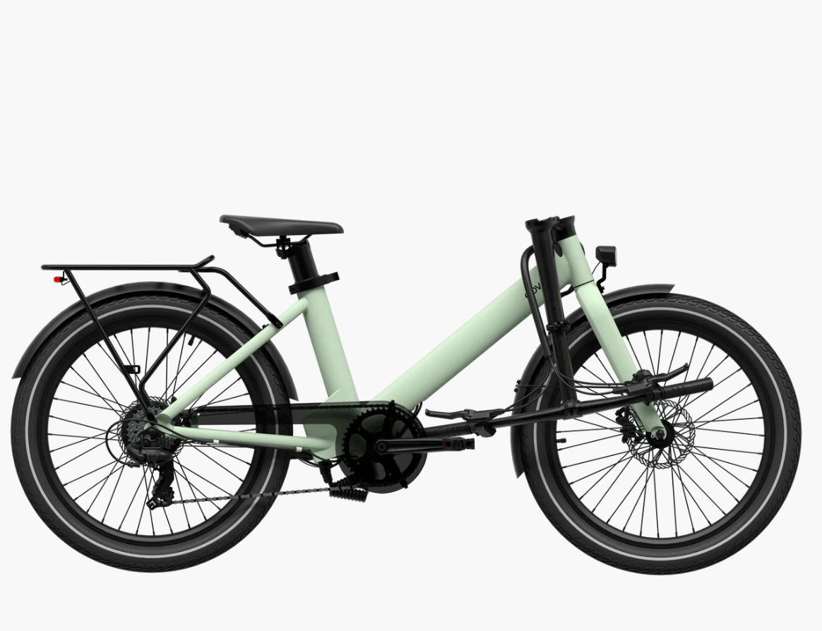 Eovolt Evening 24" Compact Step Through Semi Folding Electric Bike