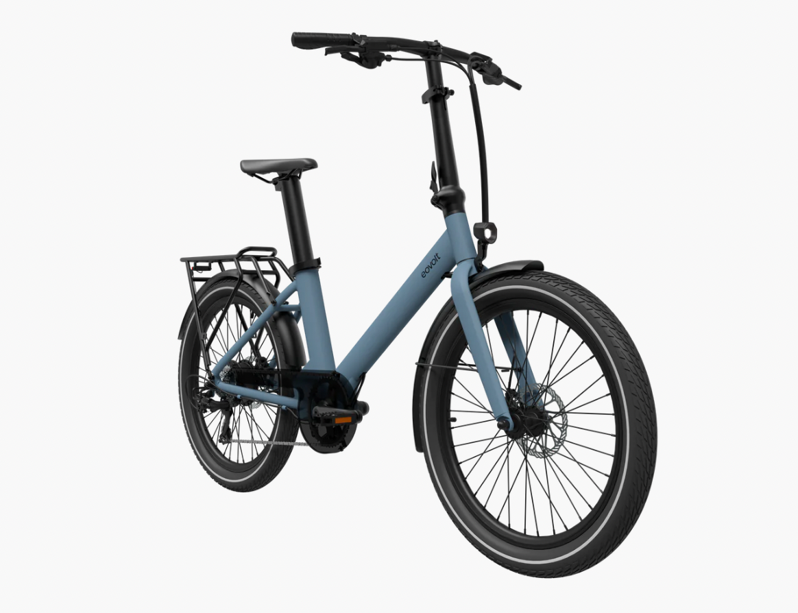 Eovolt Evening 24" Compact Step Through Semi Folding Electric Bike