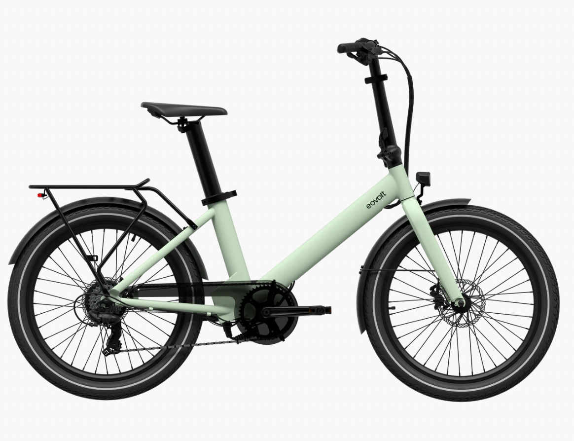 Eovolt Evening 24" Compact Step Through Semi Folding Electric Bike