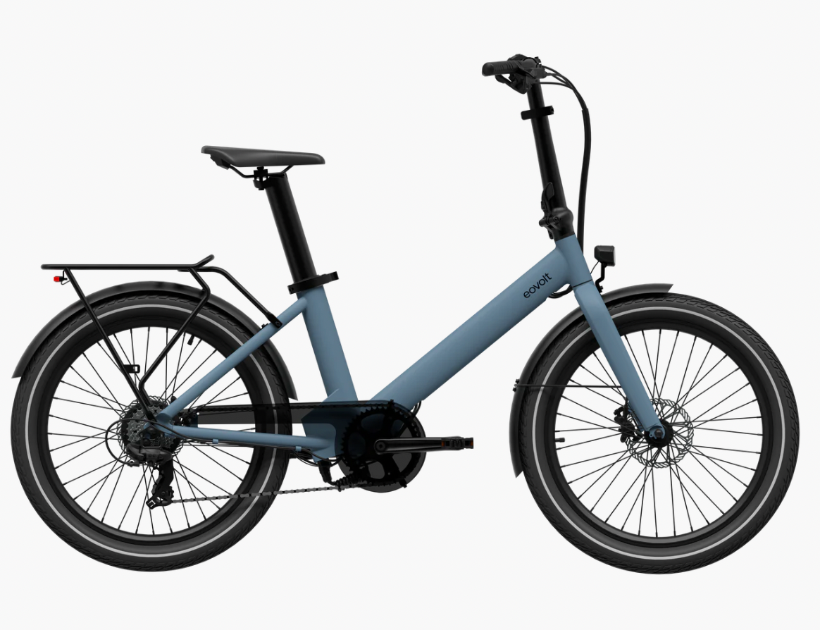 Eovolt Evening 24" Compact Step Through Semi Folding Electric Bike