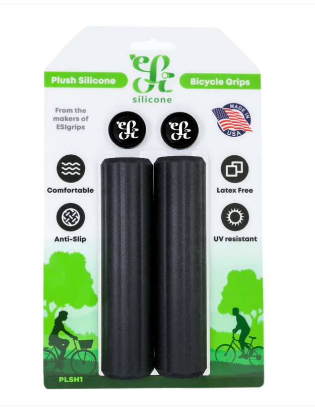 ESI Plush Silicone Bicycle grips