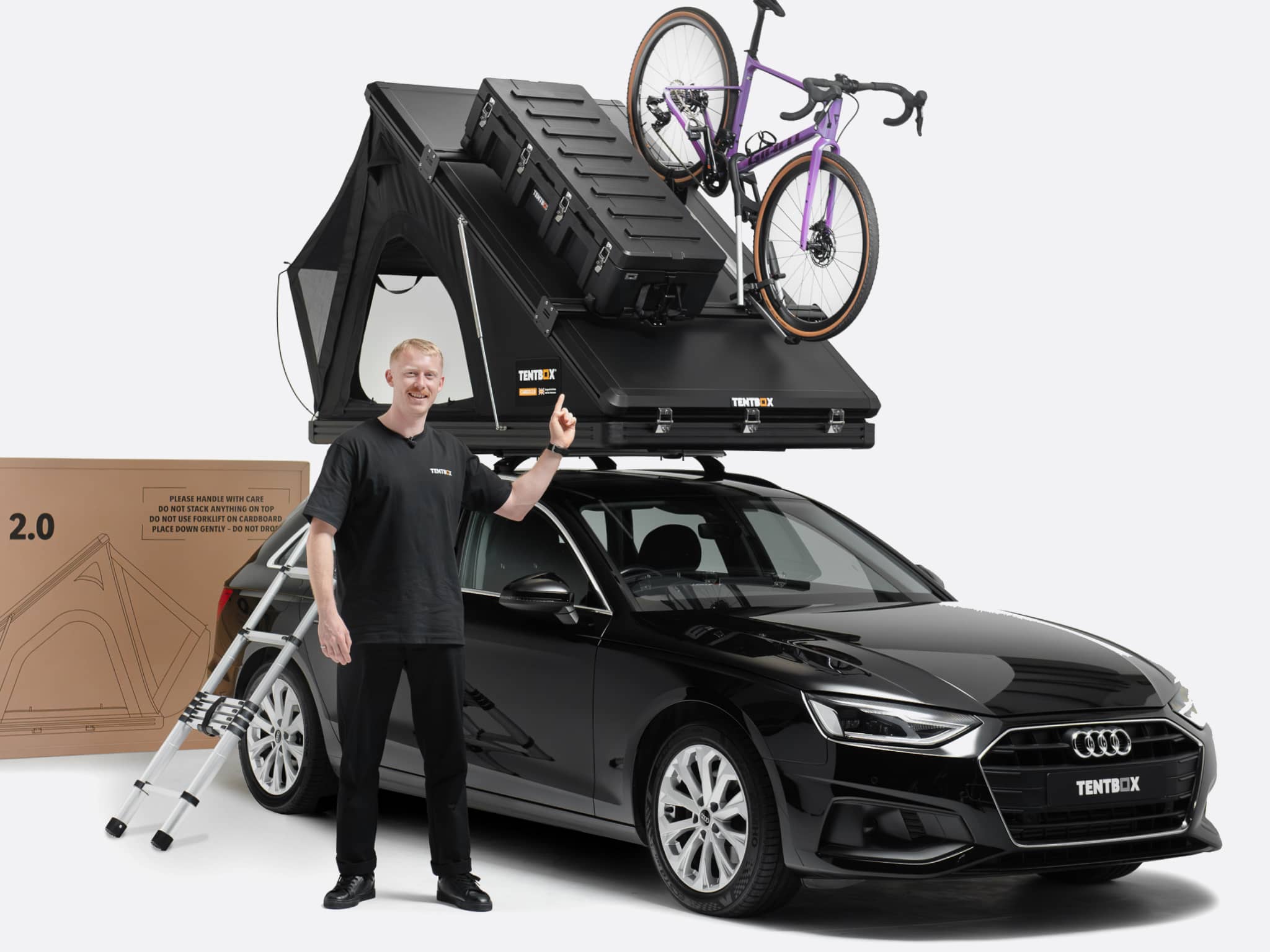 A longform video showing a walkthrough of the TentBox Cargo 2.0 roof tent in detail 