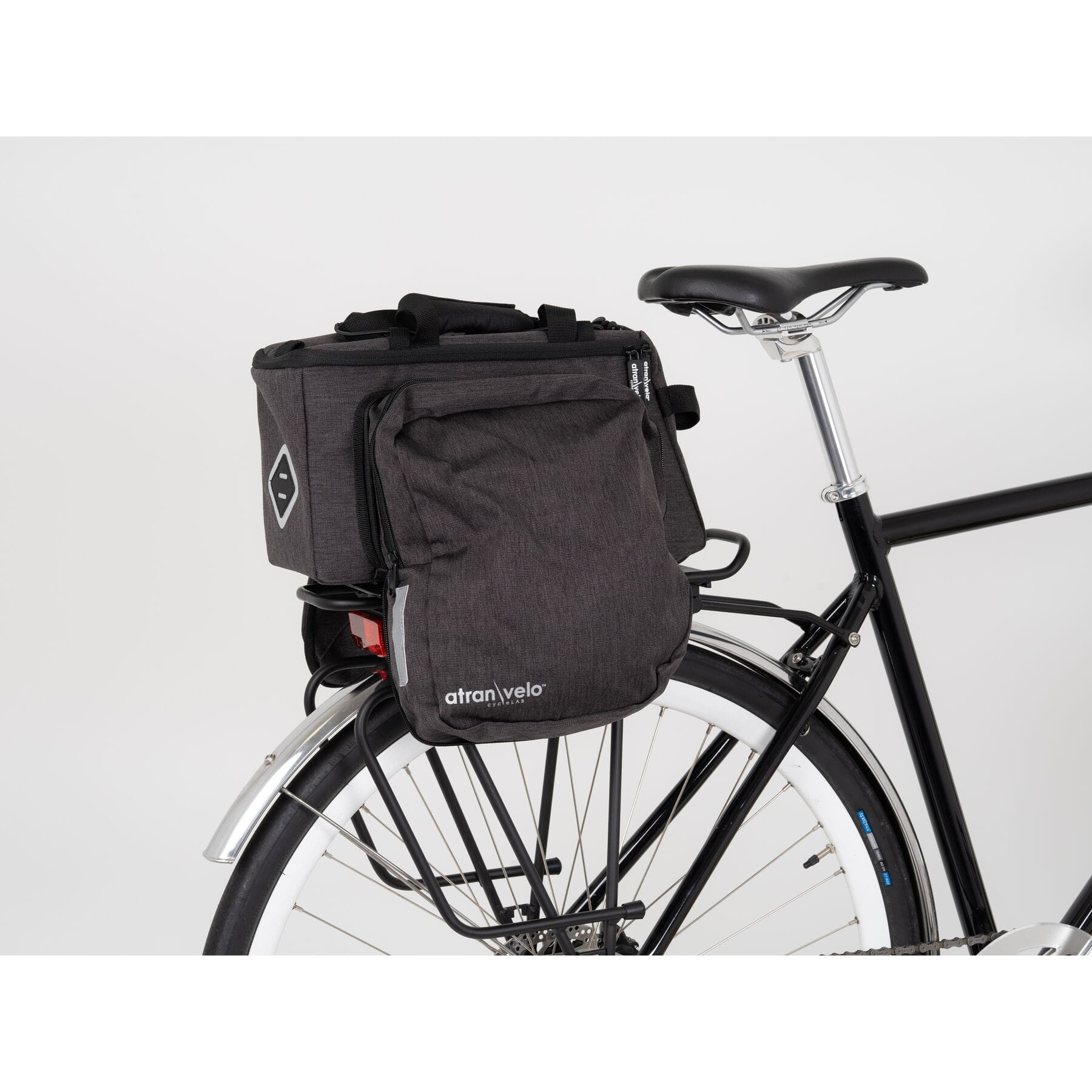 ArtanVelon Zap Top AVS Bag, With Mini-Panniers, 10.5 + 8 Litre