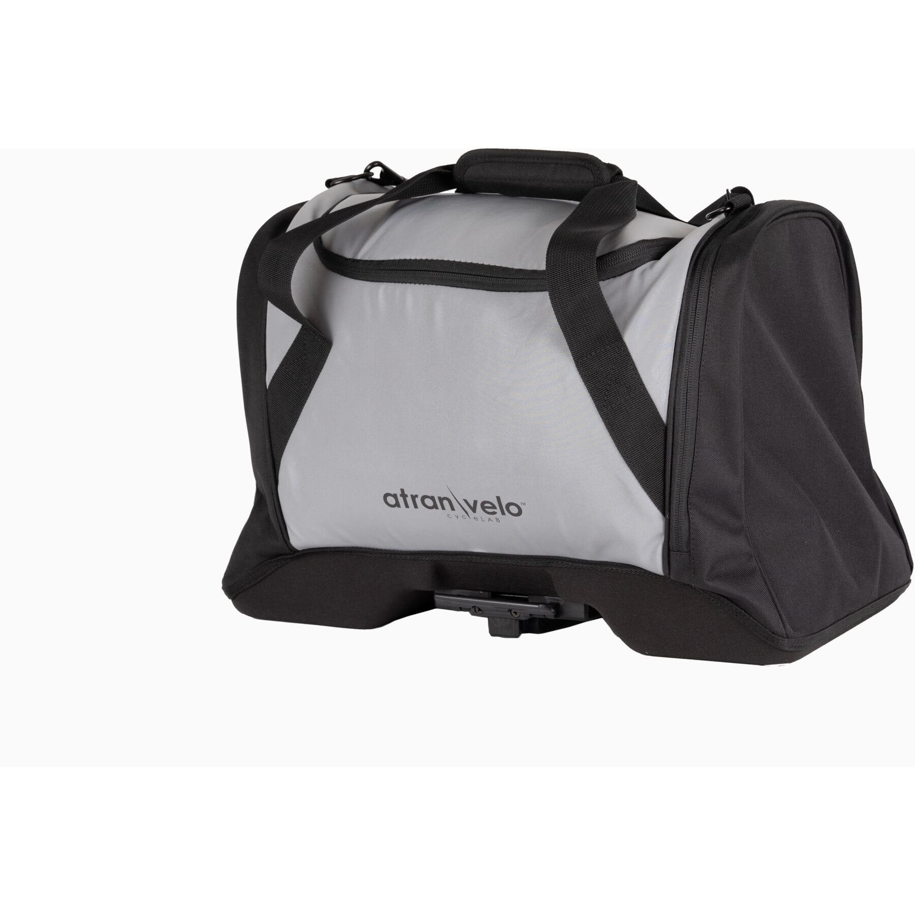 Atranvelo Pulse AVS Duffle Bag, Black/Reflective, 36 Litre