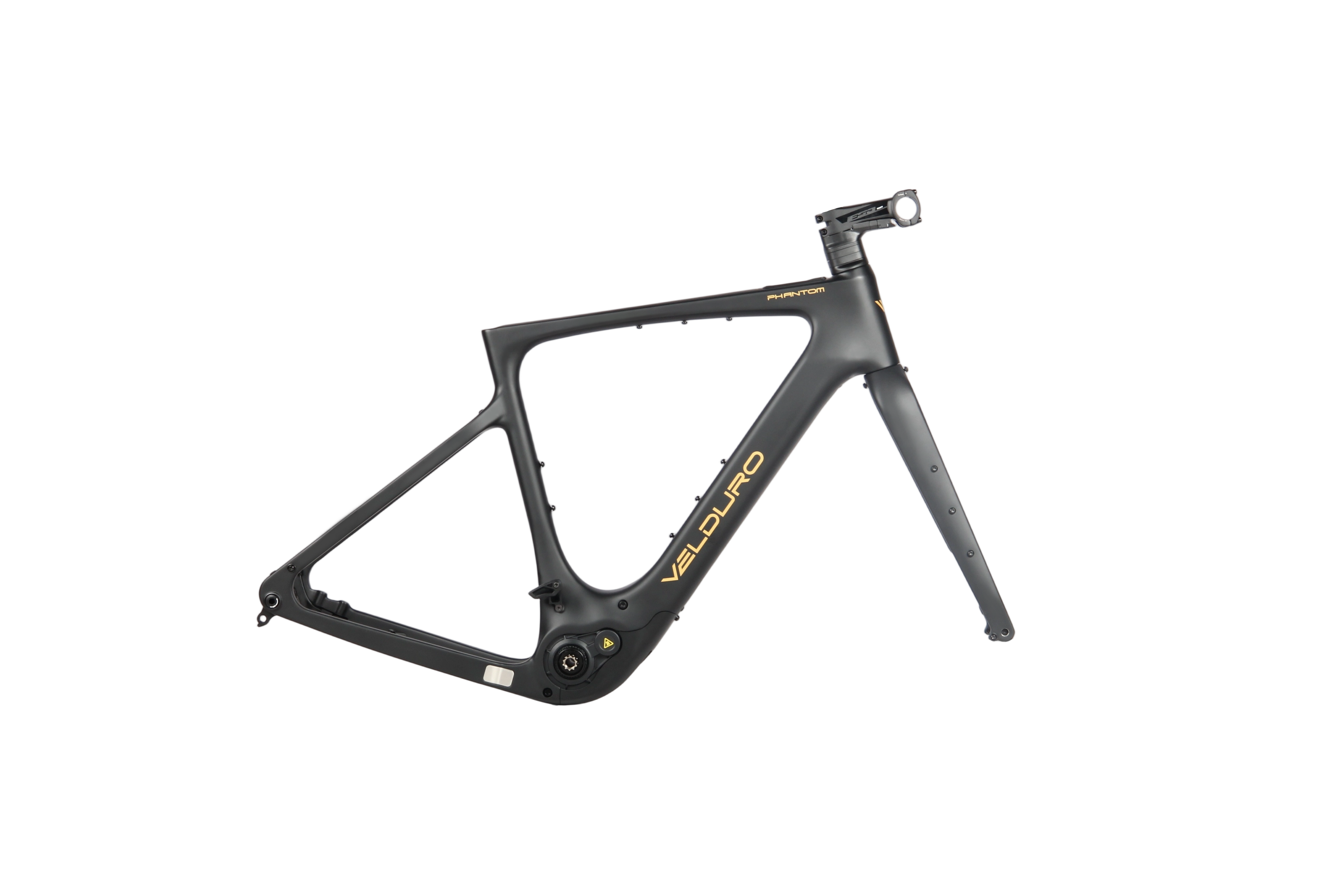 Velduro Phantom carbon e-gravel frameset with carbon fork
