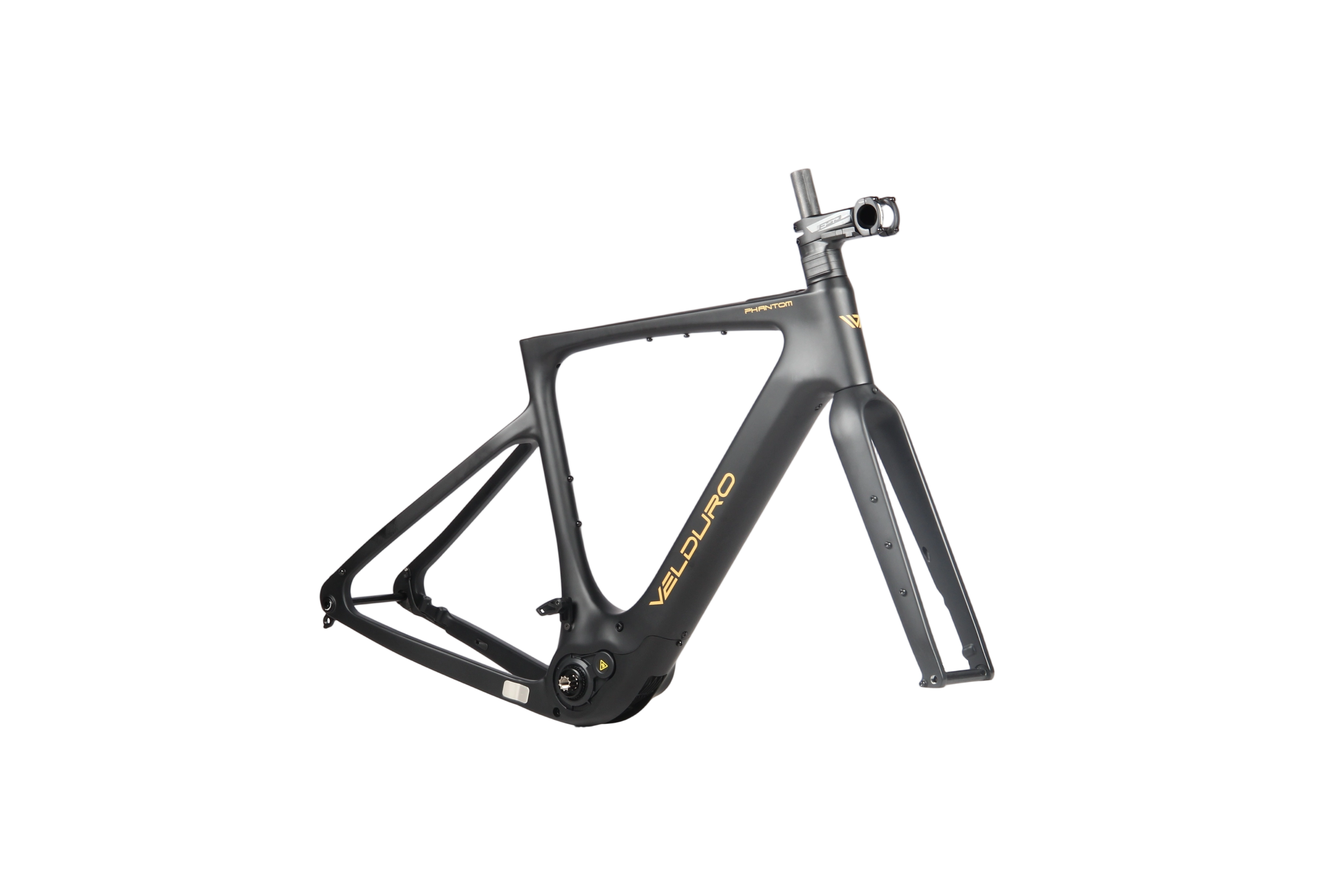 Velduro Phantom carbon e-gravel frameset with carbon fork