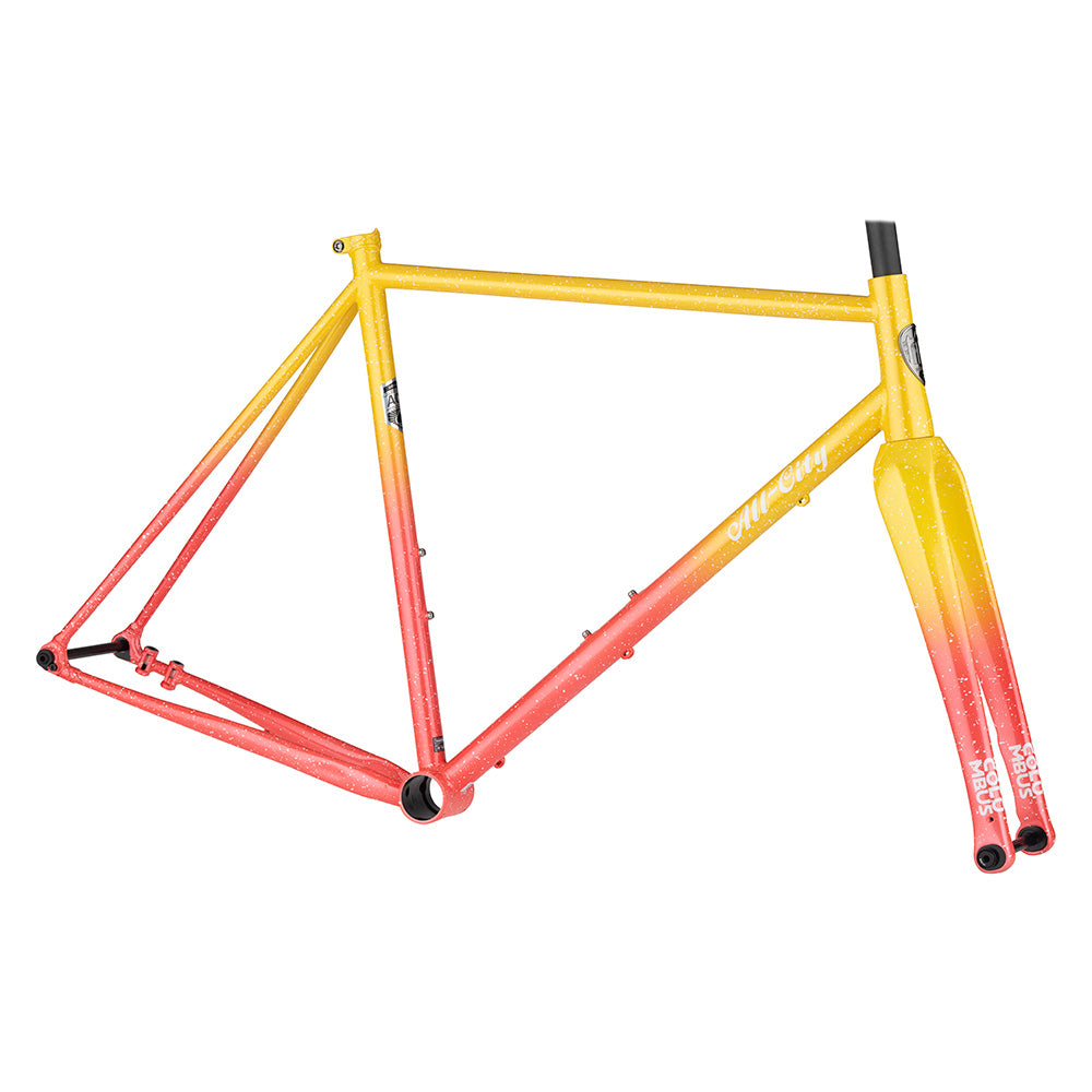 All City Nature Cross SS Frameset - Pink Lemonade – ProjektRide