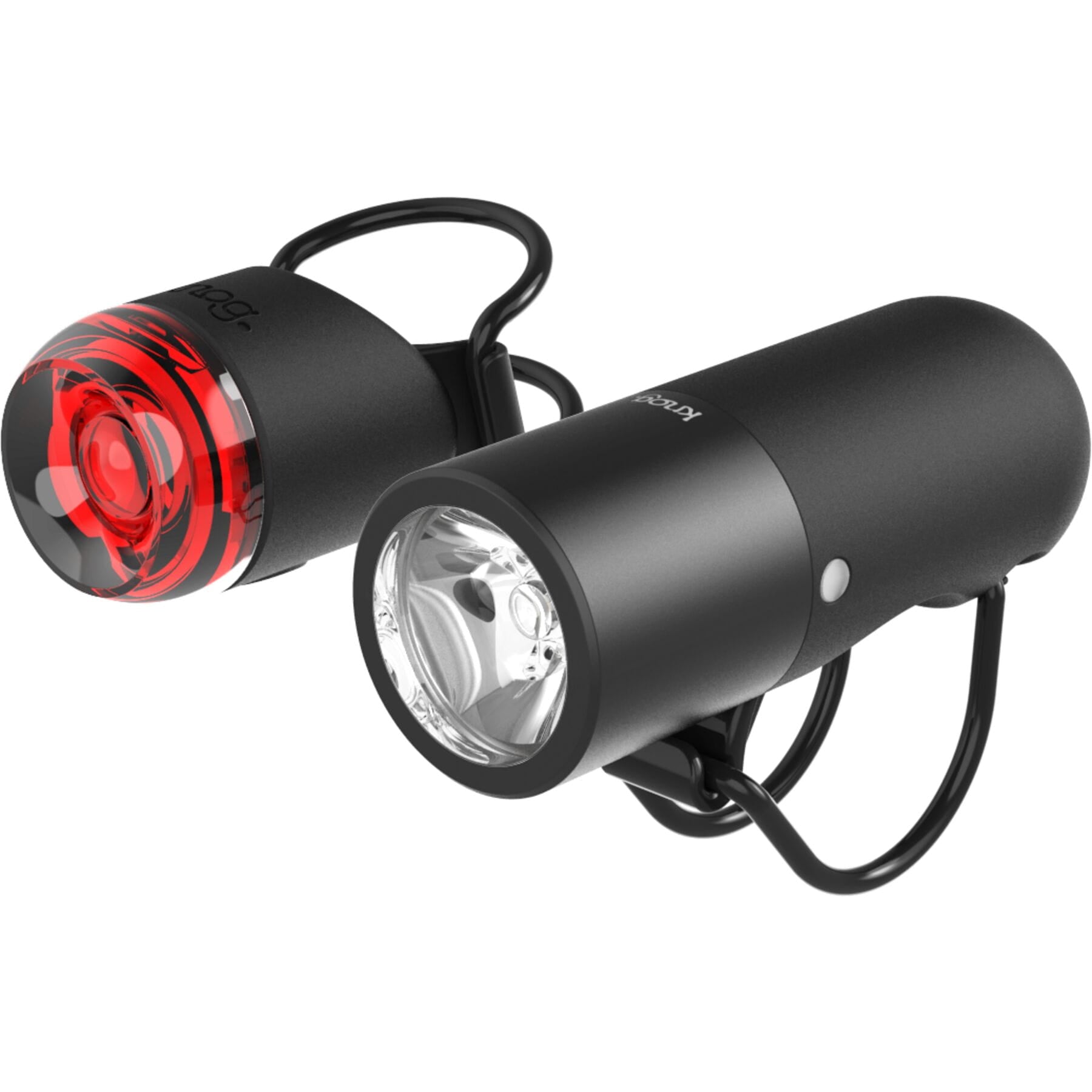 Knog Plugger Front Light and Plug Rear Light Twinpack