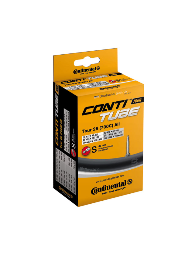 Continental Road Race 700c 20mm-25mm) Presta Inner Tube - 42mm valve