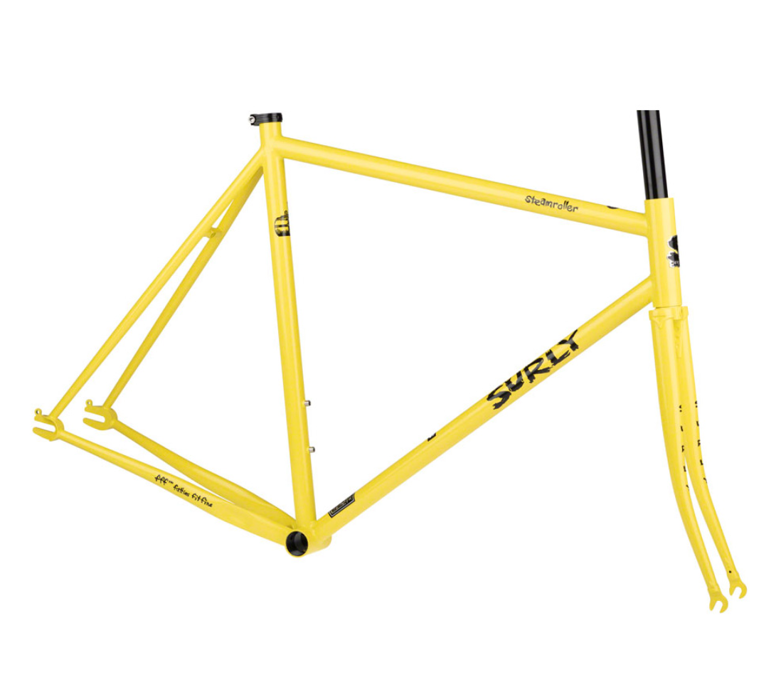 Surly Steamroller Frameset - Banana Candy Yellow