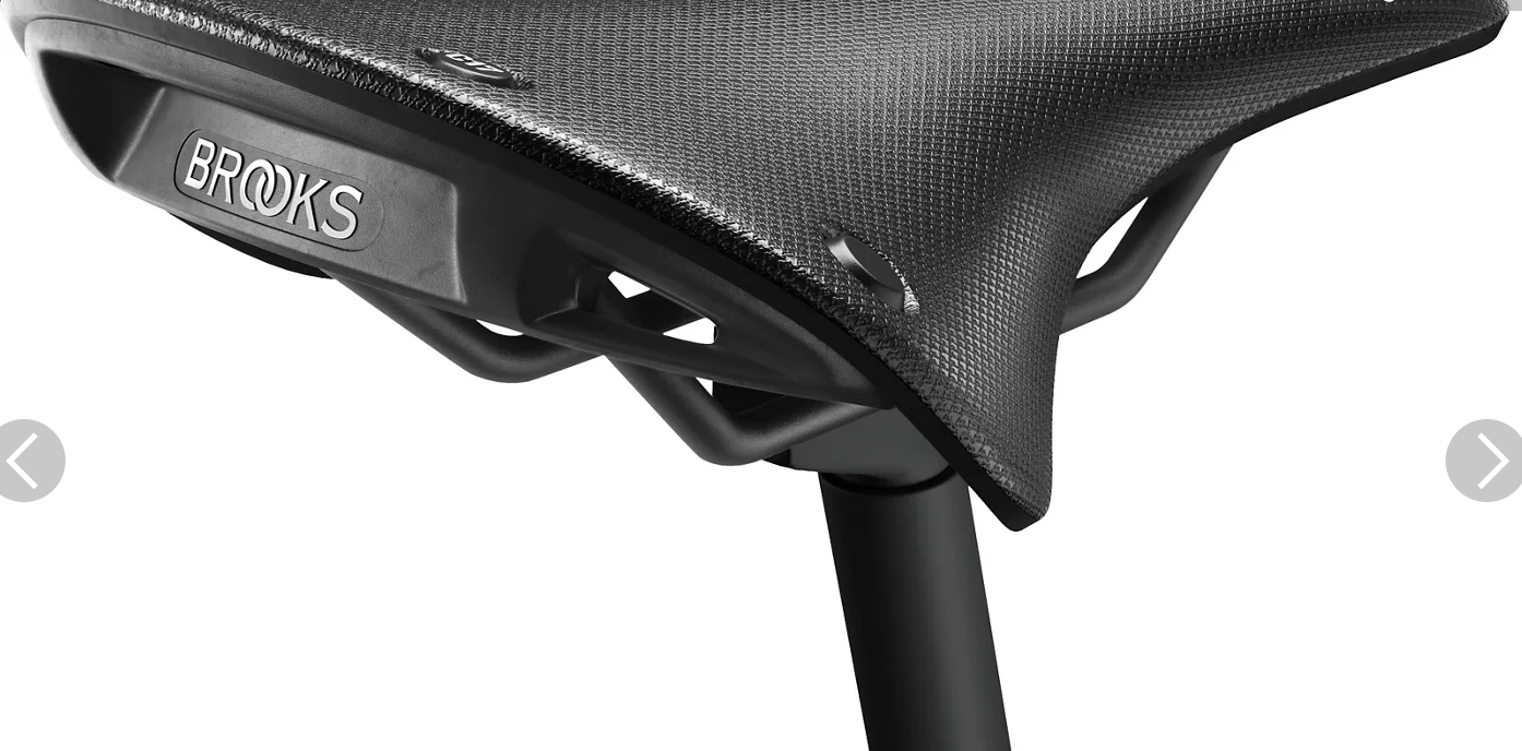 Brooks C17 Cambium all weather black steel 162mm