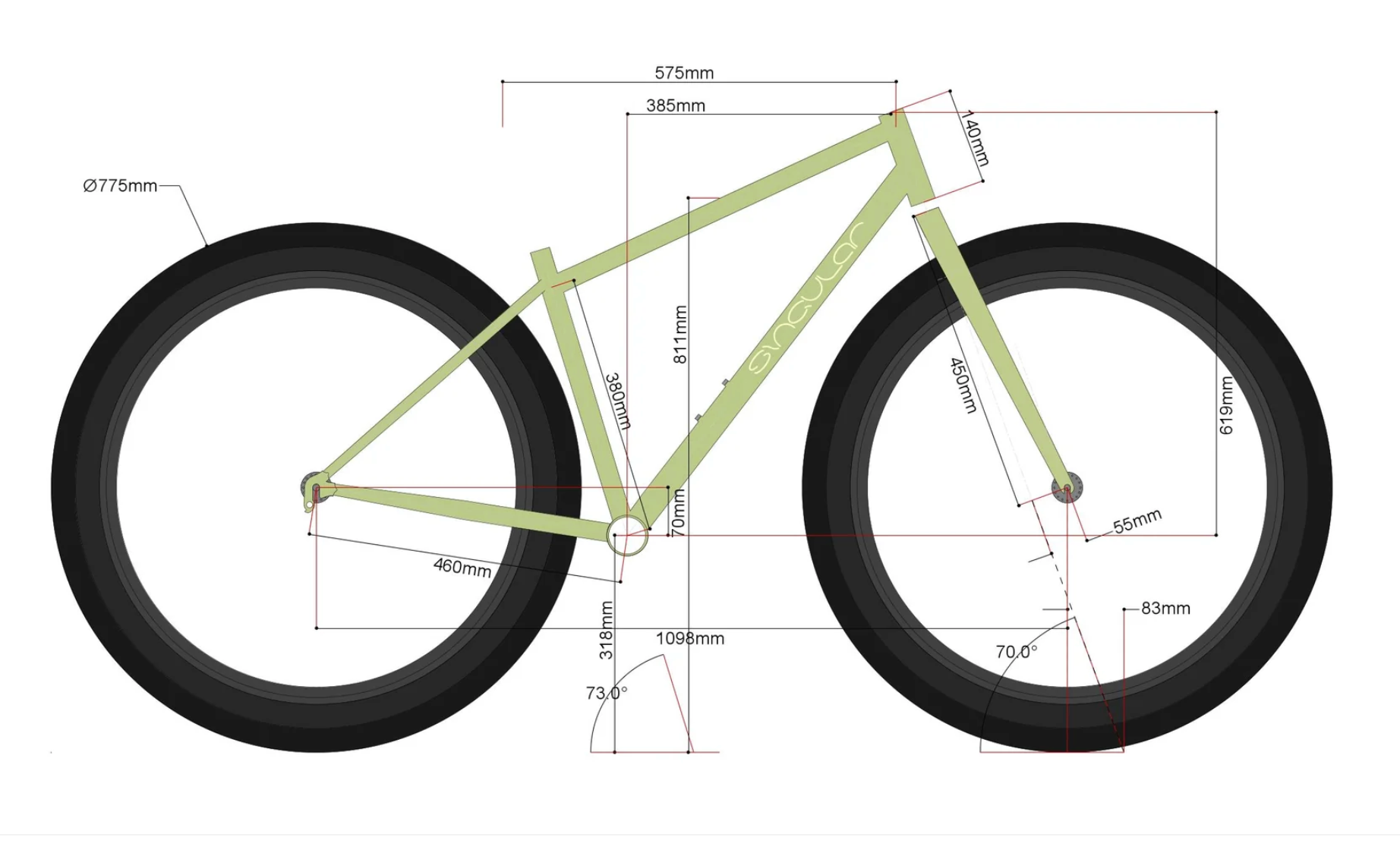 Singular Gryphon Mk3 Frameset